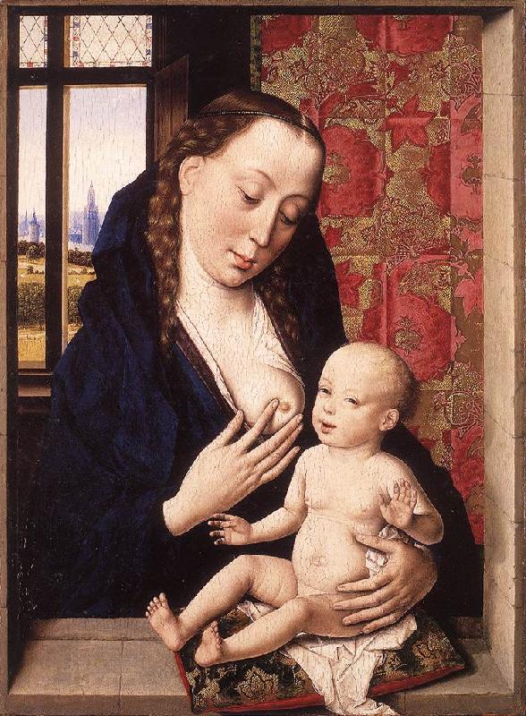 BOUTS, Dieric the Elder Mary and Child fgd France oil painting art